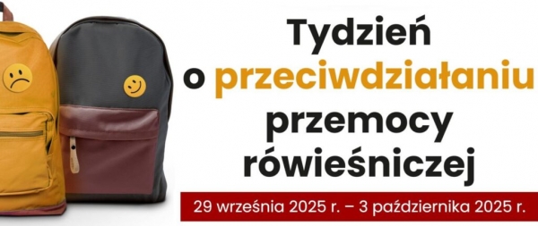 Tydzień o Przeciwdziałaniu Przemocy Rówieśniczej