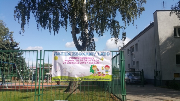 Już w sobotę !  Piknik Rodzinny w Szkole Podstawowej nr 54