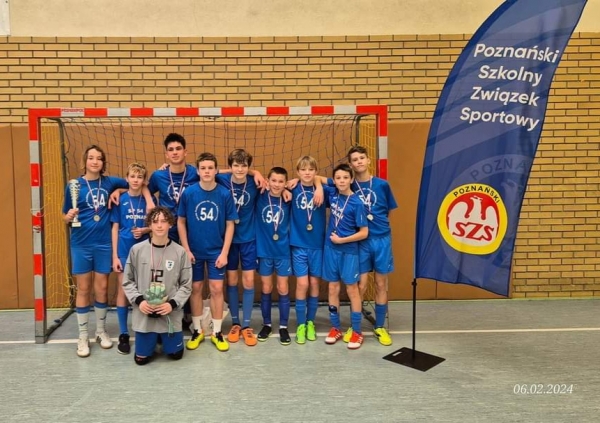 Jesteśmy wicemistrzami Poznania w piłce futsalowej