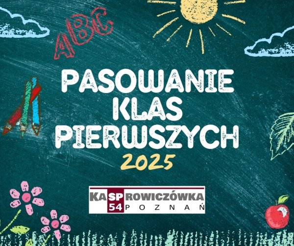 Uroczyste pasowanie uczniów klas pierwszych